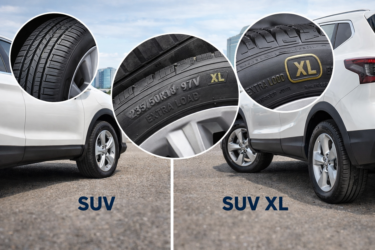 Шины для кроссоверов: чем отличаются SUV-версии и зачем нужен индекс XL